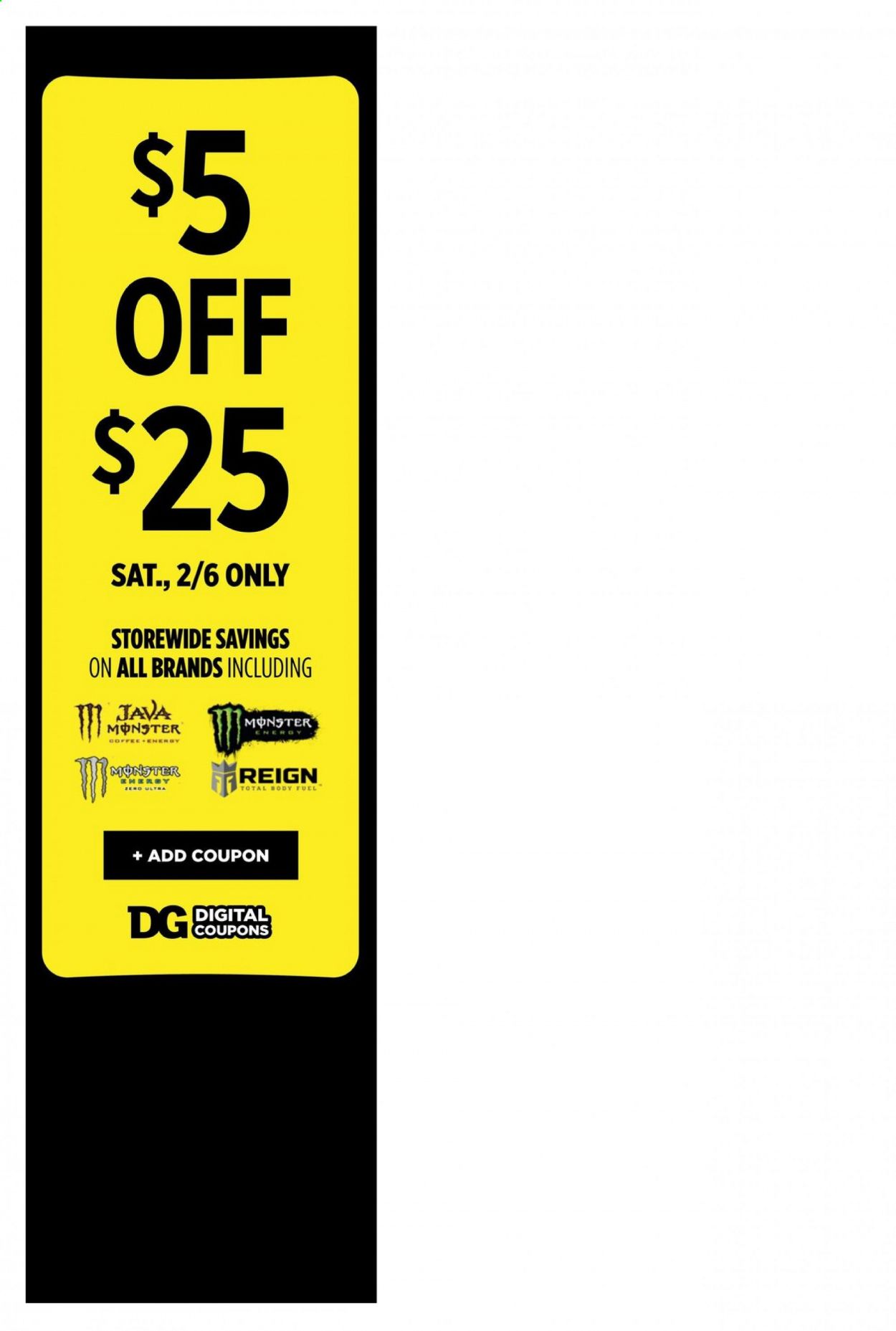 Dollar General Weekly Ad Flyer January 31 to February 6