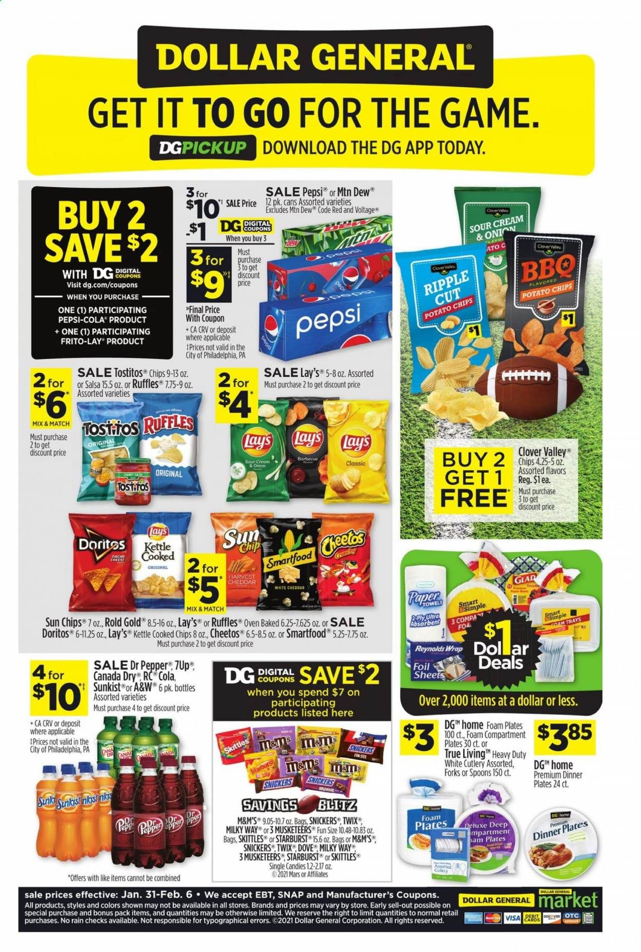 Dollar General (TX) Weekly Ad Flyer January 31 to February 6