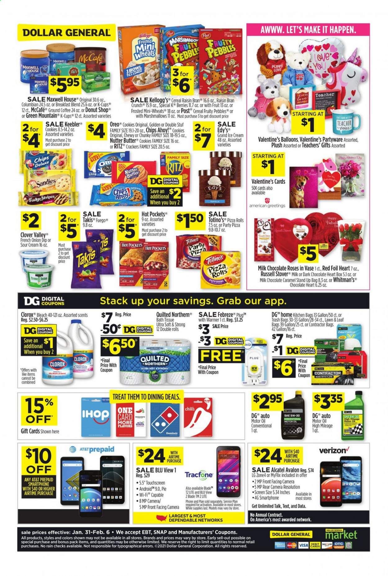 Dollar General (AR, IA, IN, MI, NY, OH, PA) Weekly Ad Flyer January 31 to February 6
