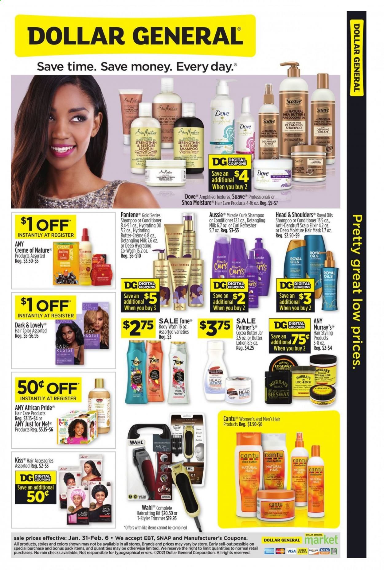 Dollar General (CA) Weekly Ad Flyer January 31 to February 6