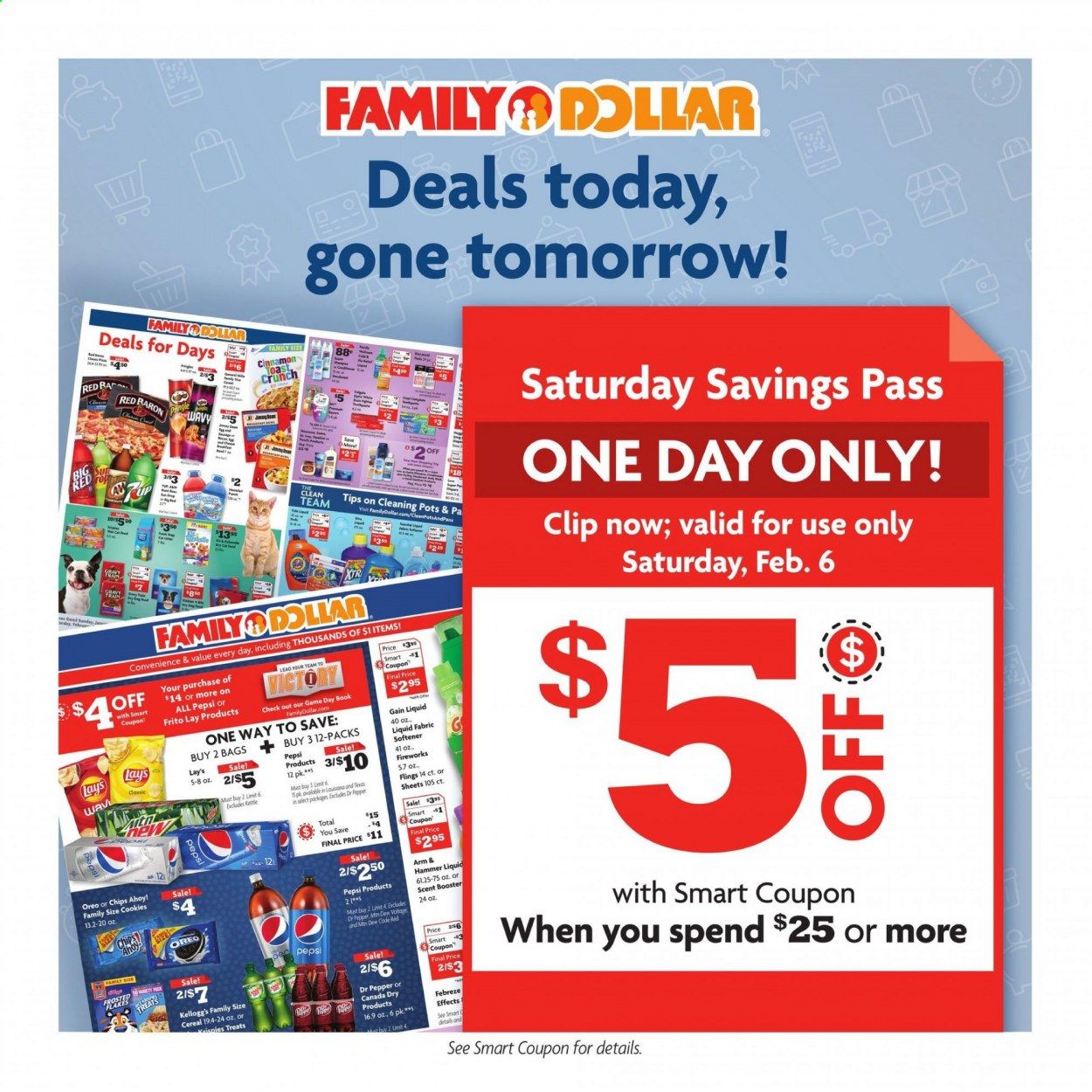 Family Dollar Weekly Ad Flyer January 31 to February 6