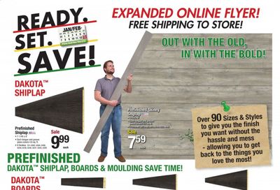 Menards Weekly Ad Flyer January 31 to February 13