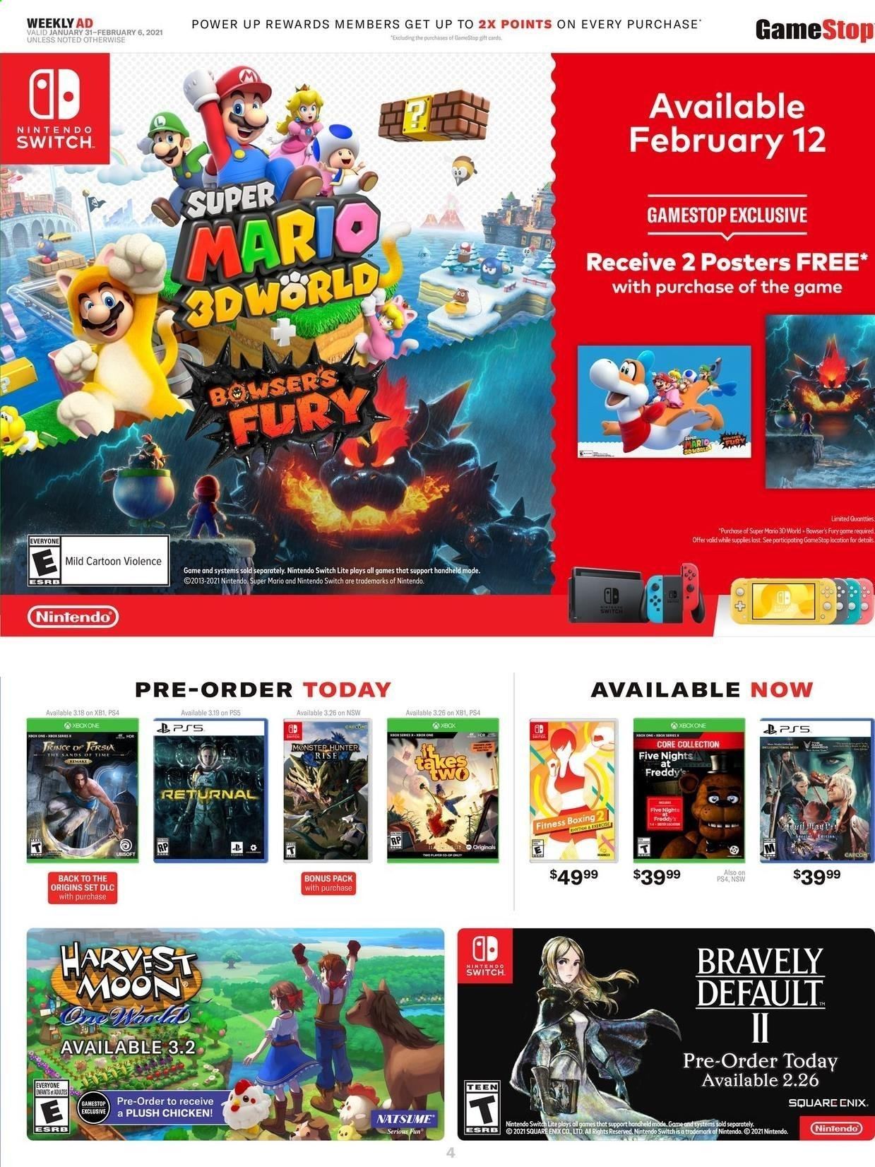 GameStop Weekly Ad Flyer January 31 to February 6