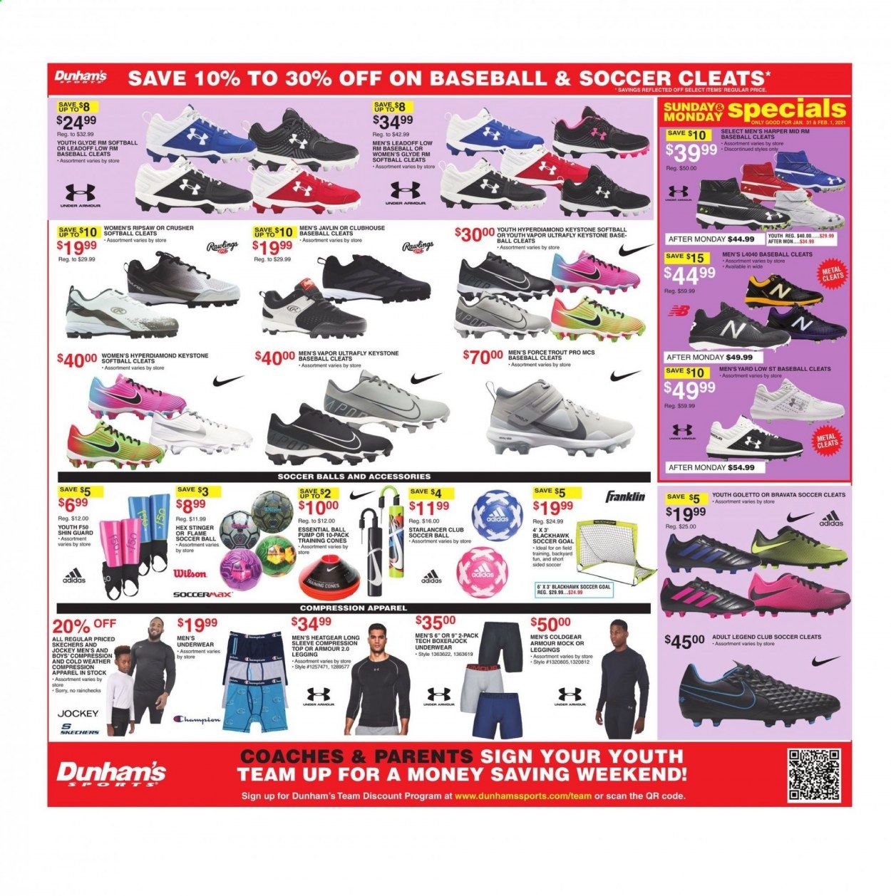 Dunham's Sports Weekly Ad Flyer January 30 to February 11