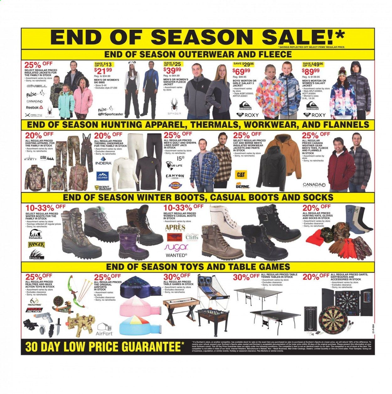 Dunham's Sports Weekly Ad Flyer January 30 to February 11