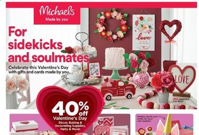 Michaels Weekly Ad Flyer January 31 to February 6
