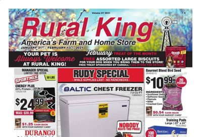 Rural King Weekly Ad Flyer January 31 to February 13