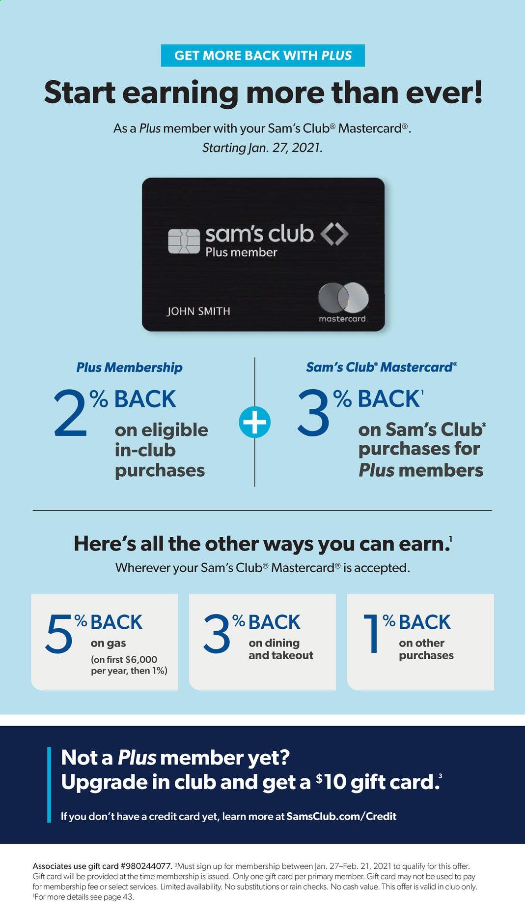 Sam's Club Weekly Ad Flyer January 27 to February 21