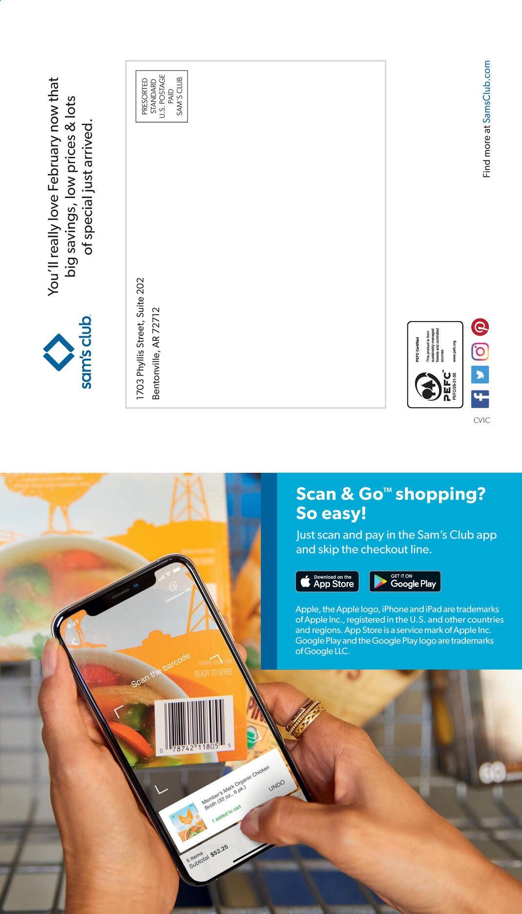 Sam's Club Weekly Ad Flyer January 27 to February 21