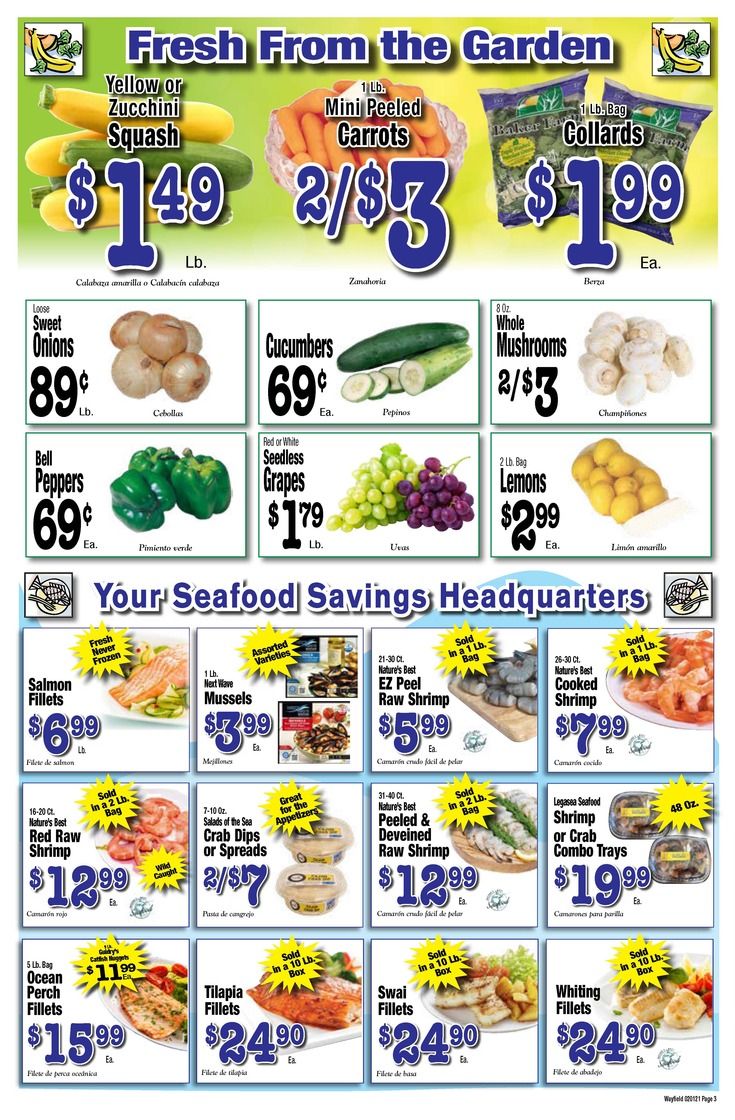 Wayfield Foods Weekly Ad Flyer February 1 to February 7, 2021