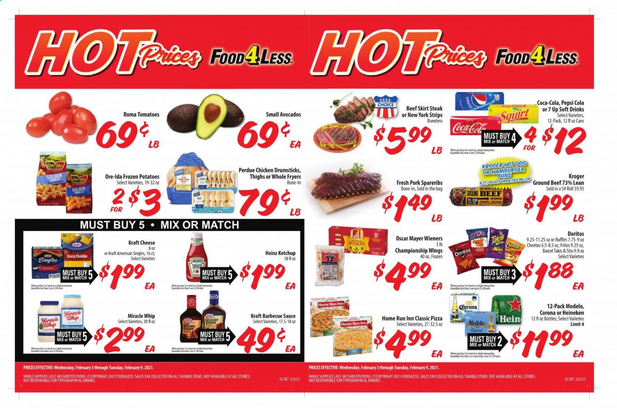 Food 4 Less (IN) Weekly Ad Flyer February 3 to February 9