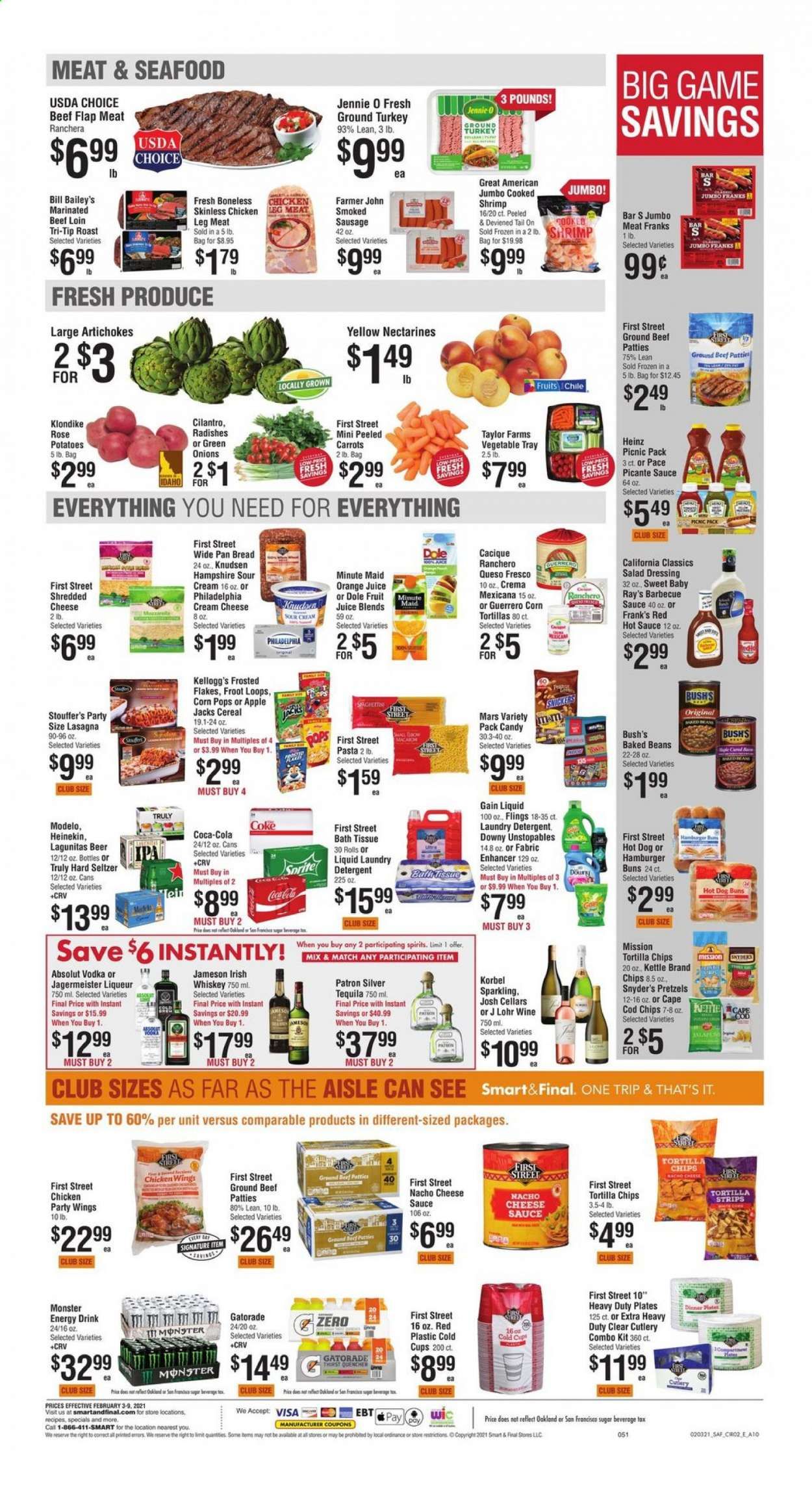 Smart & Final (AZ, CA, NV) Weekly Ad Flyer February 3 to February 9