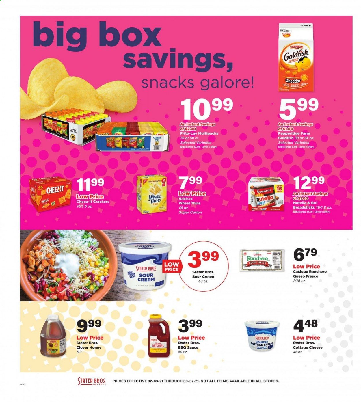Stater Bros. Weekly Ad Flyer February 3 to March 2