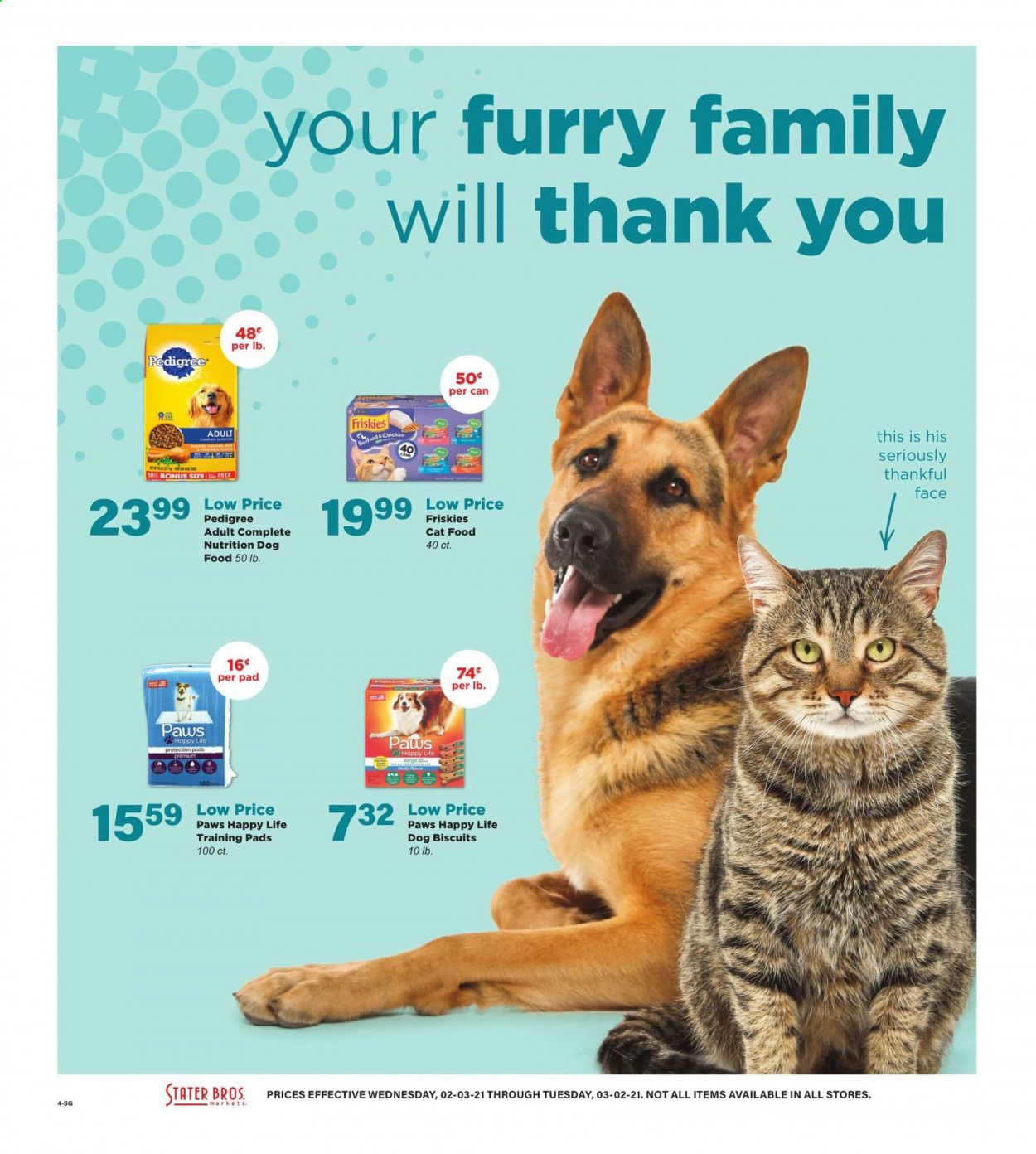 Stater Bros. Weekly Ad Flyer February 3 to March 2
