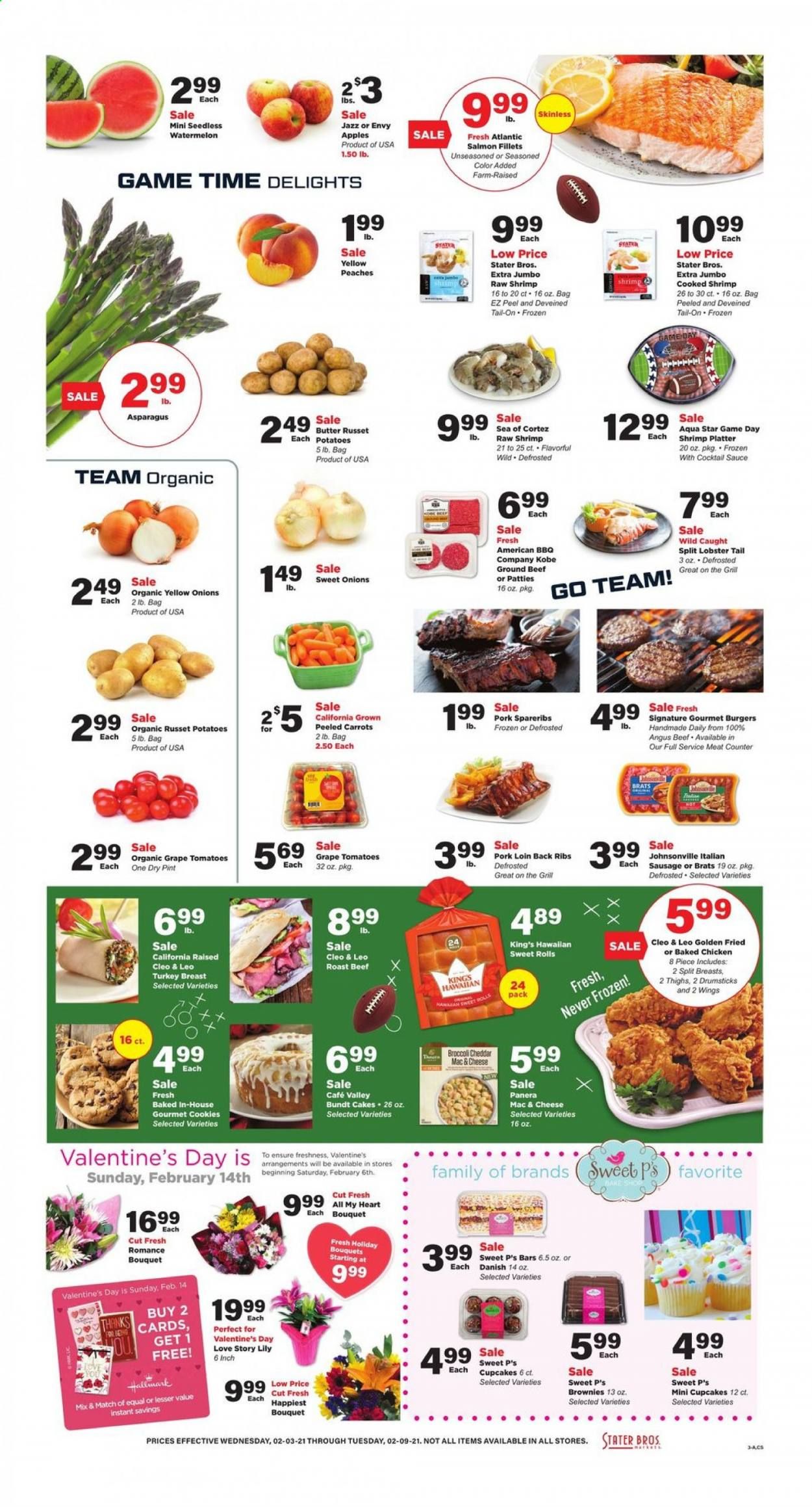 Stater Bros. Weekly Ad Flyer February 3 to February 9