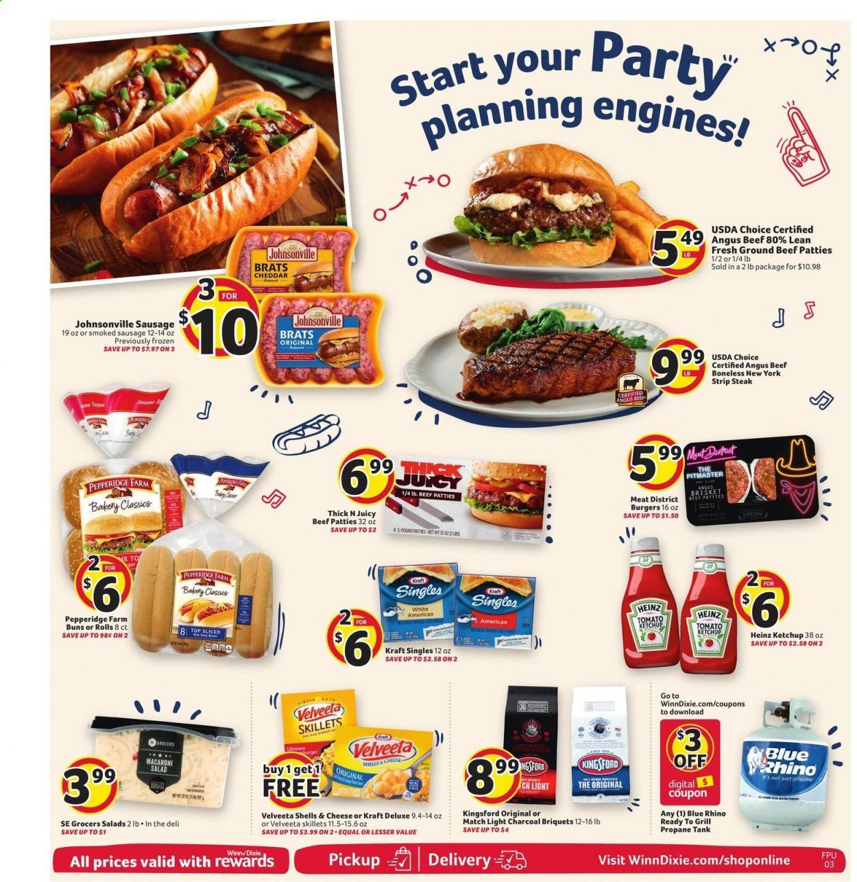 Winn Dixie (AL, FL, GA, LA, MS) Weekly Ad Flyer February 3 to February 9
