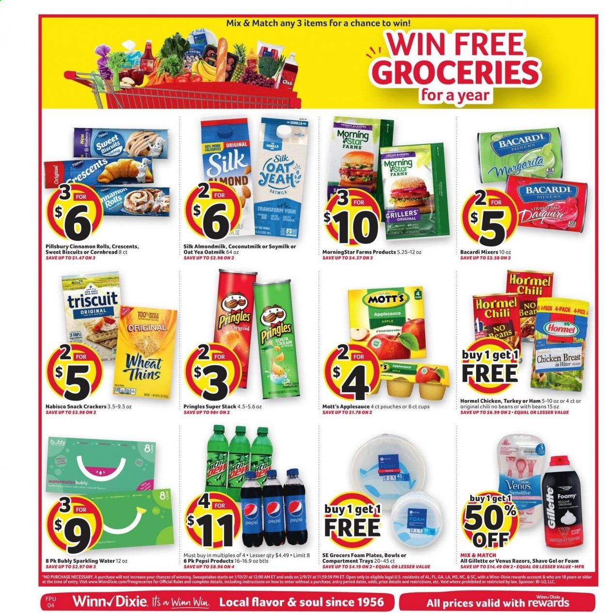 Winn Dixie (AL, FL, GA, LA, MS) Weekly Ad Flyer February 3 to February 9