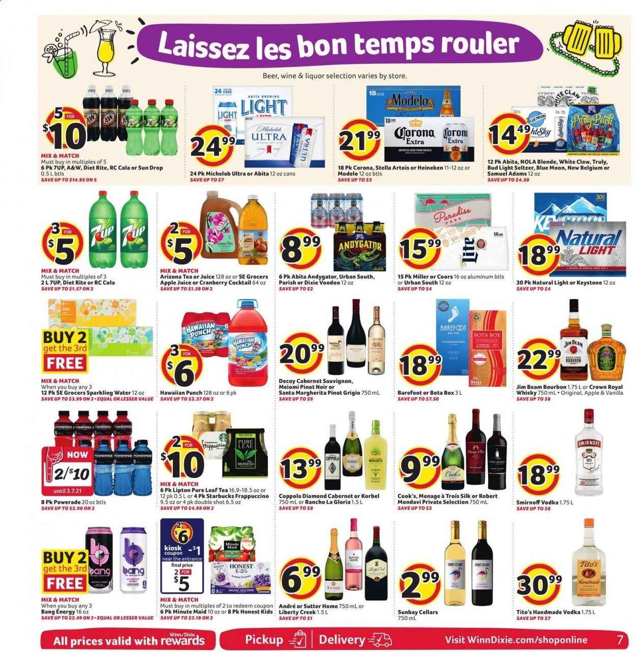 Winn Dixie (AL, FL, GA, LA, MS) Weekly Ad Flyer February 3 to February 9