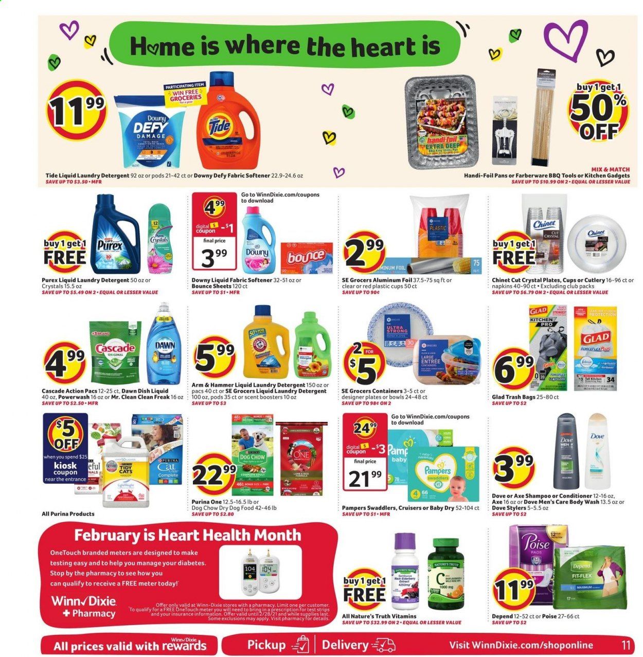 Winn Dixie (AL, FL, GA, LA, MS) Weekly Ad Flyer February 3 to February 9