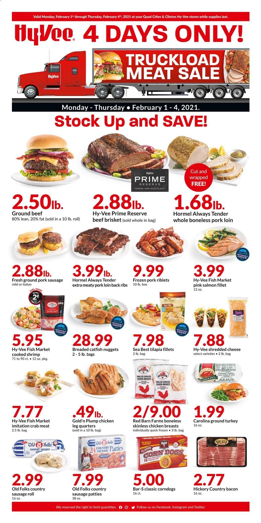 Hy-Vee (IA, IL, KS, MN, MO, NE, SD, WI) Weekly Ad Flyer February 1 to February 4