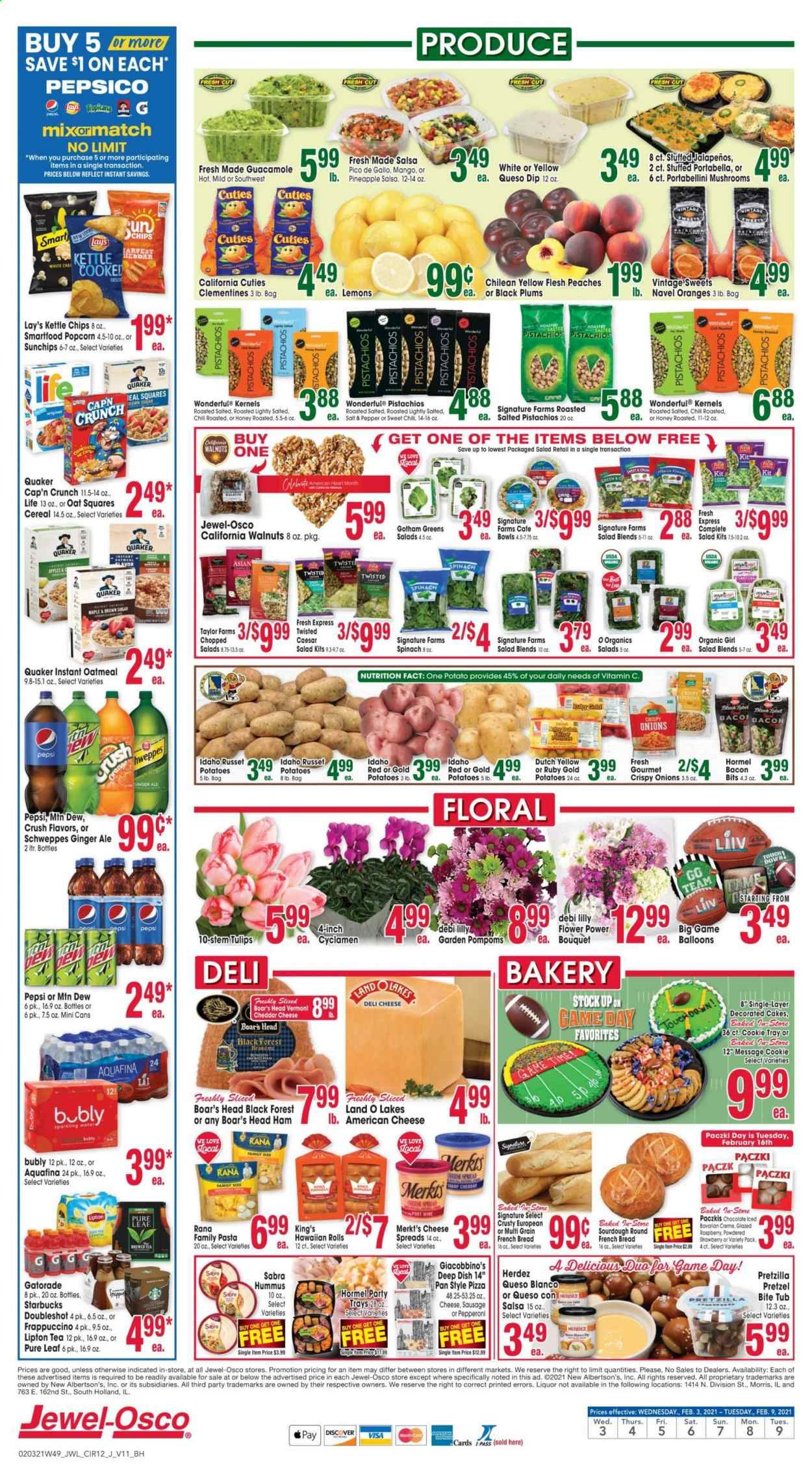 Jewel Osco (IL) Weekly Ad Flyer February 3 to February 9