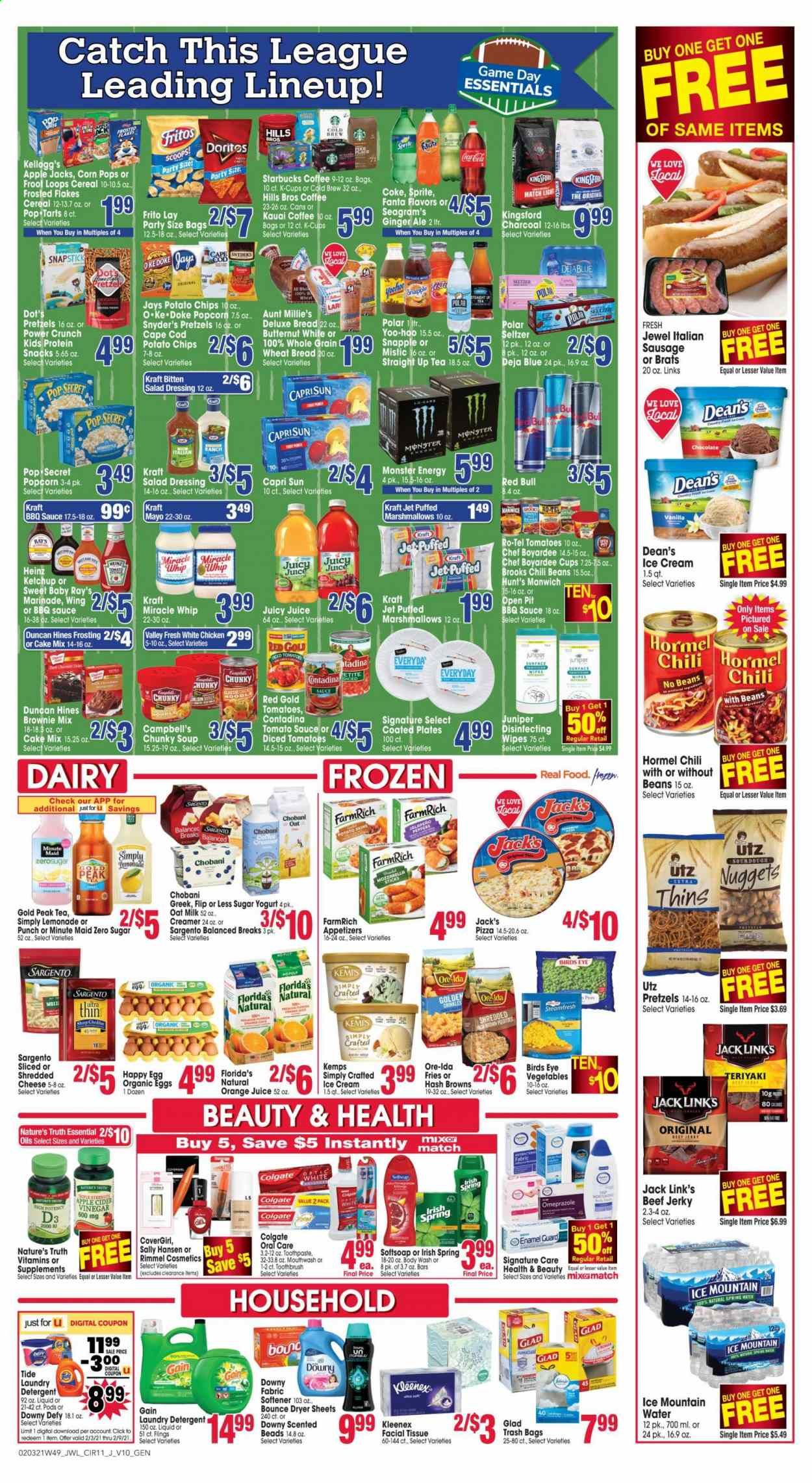 Jewel Osco (IN) Weekly Ad Flyer February 3 to February 9