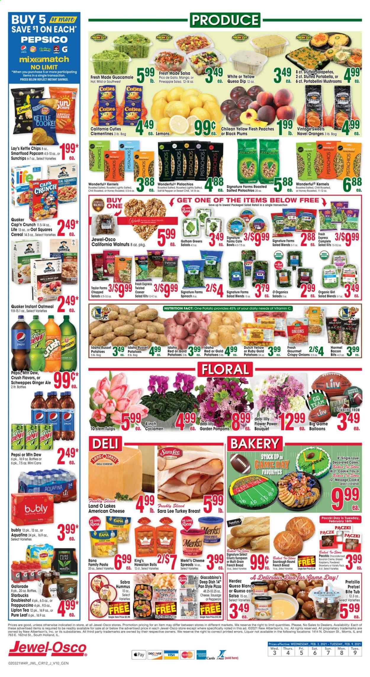 Jewel Osco (IN) Weekly Ad Flyer February 3 to February 9