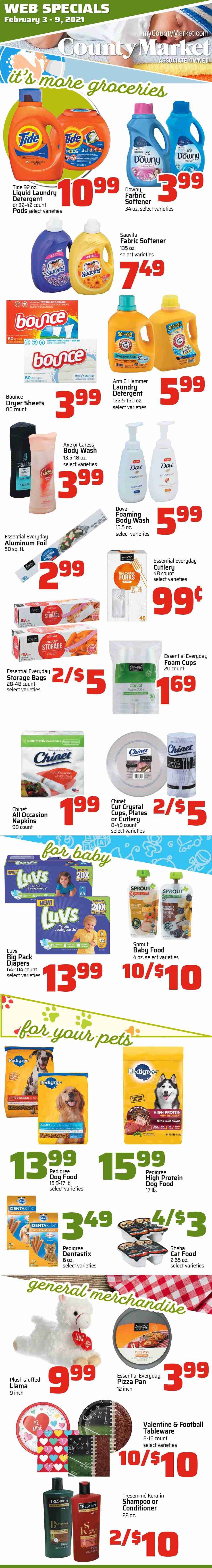 County Market Weekly Ad Flyer February 3 to February 9