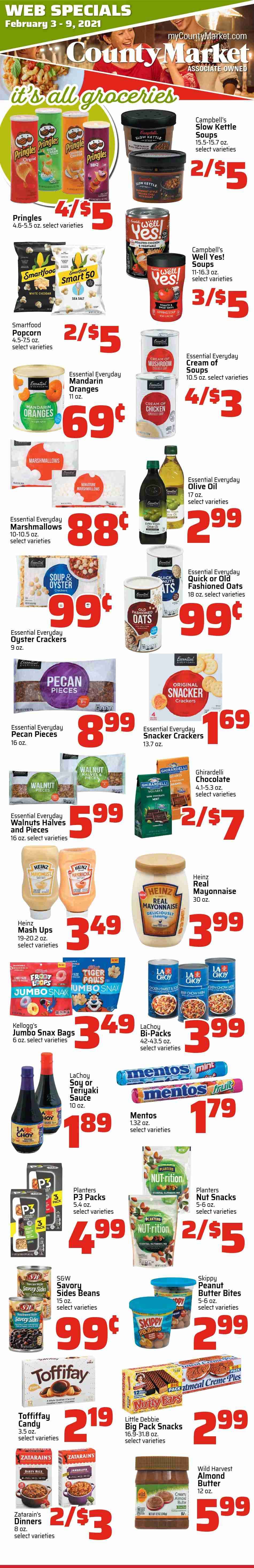 County Market Weekly Ad Flyer February 3 to February 9