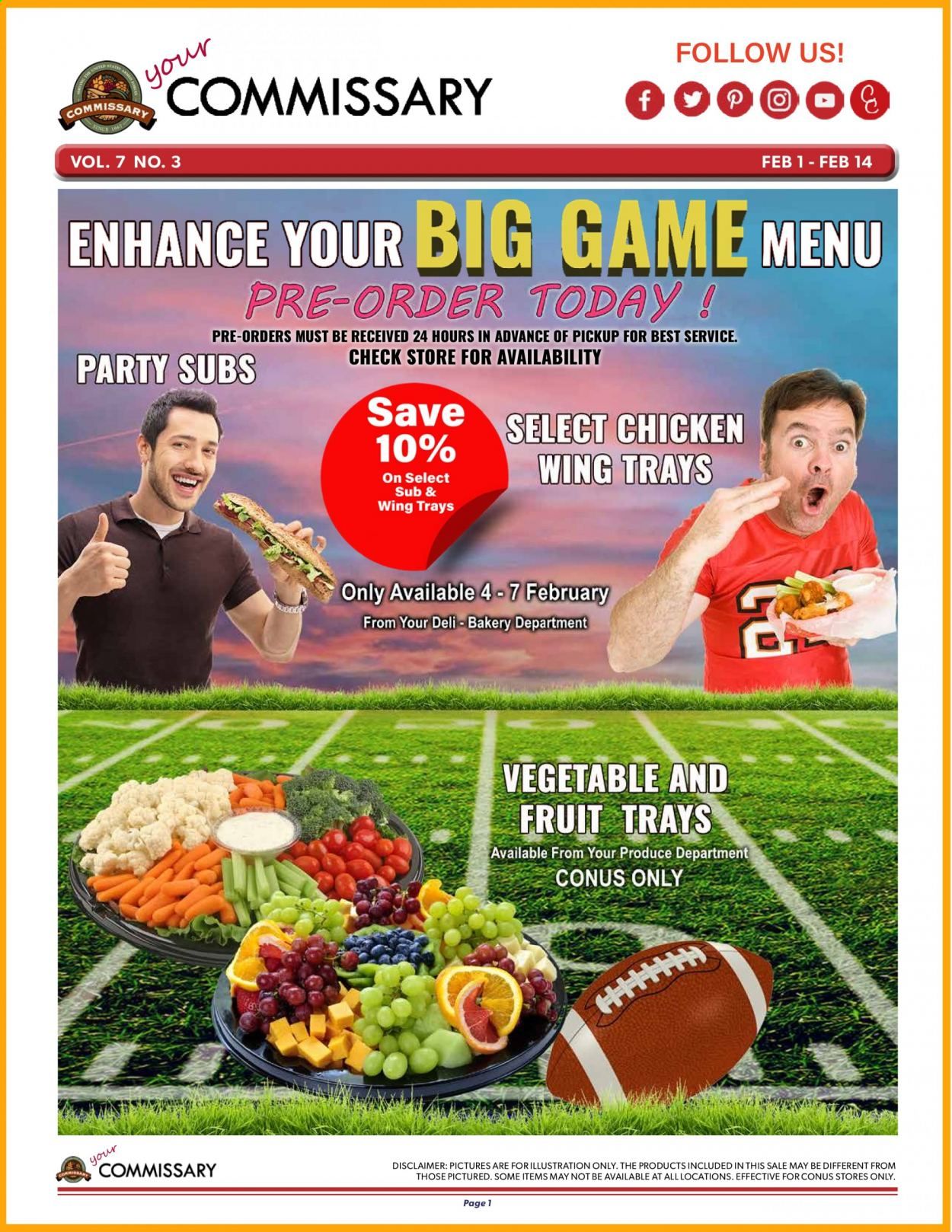 Commissary Weekly Ad Flyer February 1 to February 14