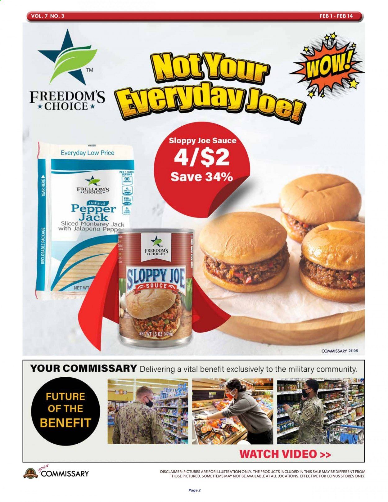 Commissary Weekly Ad Flyer February 1 to February 14