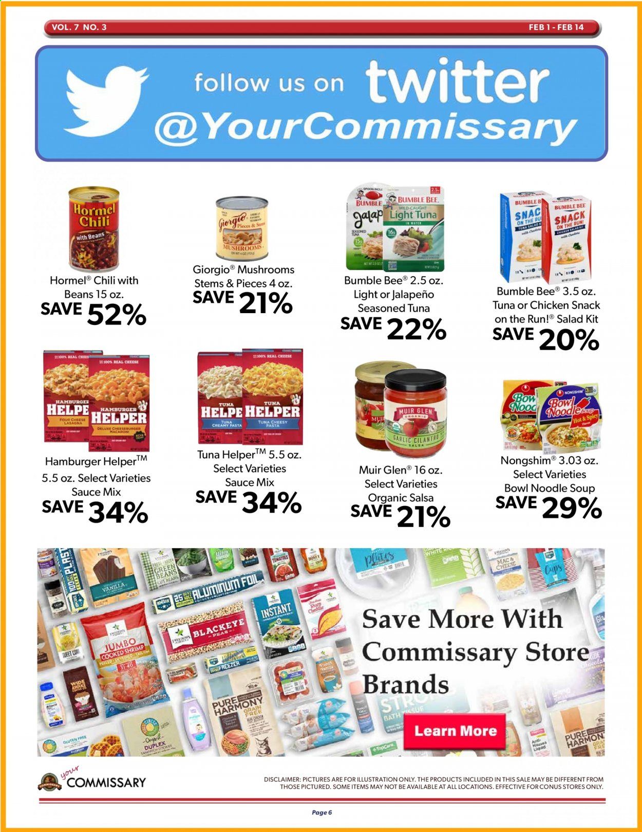 Commissary Weekly Ad Flyer February 1 to February 14