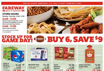 Fareway (IA, IL, MN, MO, NE, SD) Weekly Ad Flyer February 2 to February 8