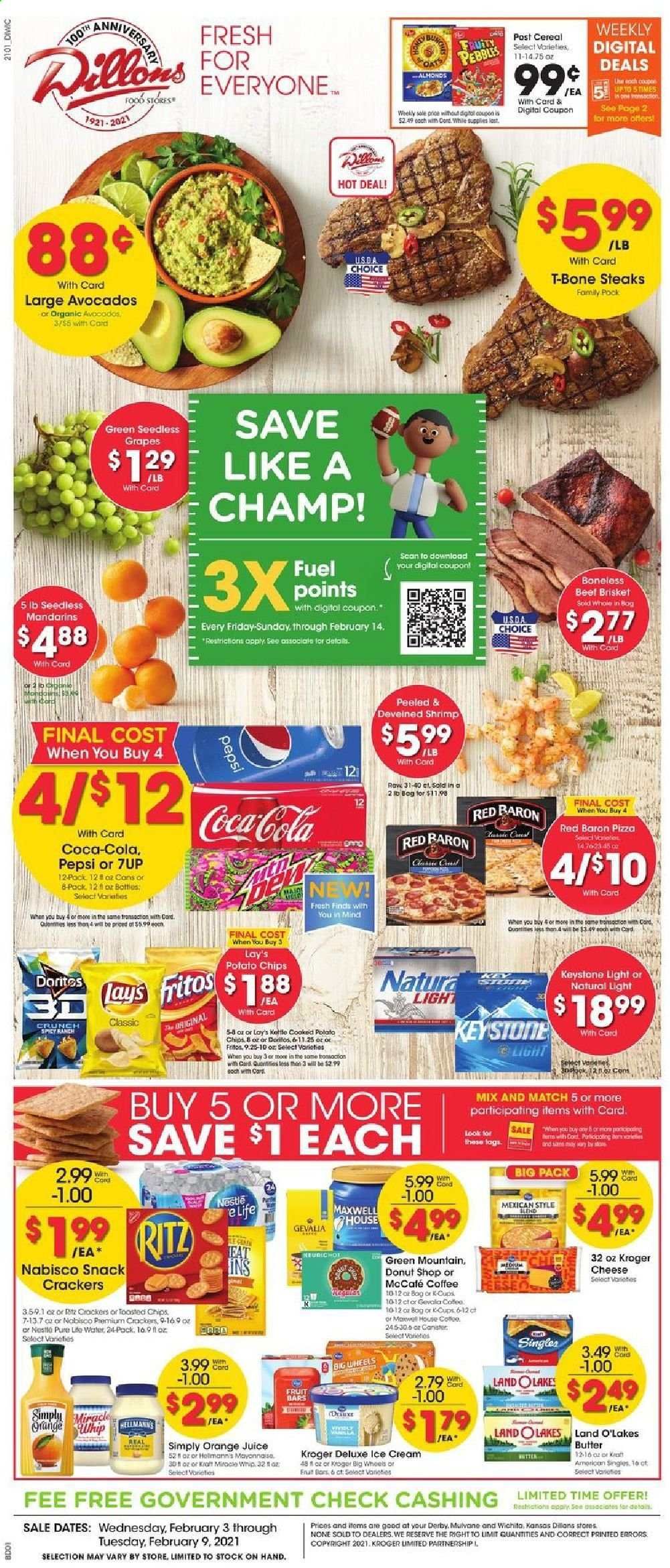 Dillons (KS) Weekly Ad Flyer February 3 to February 9