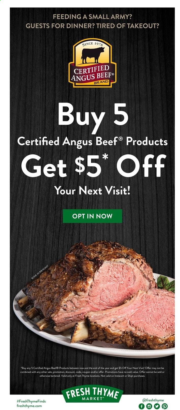 Fresh Thyme Weekly Ad Flyer February 3 to February 9
