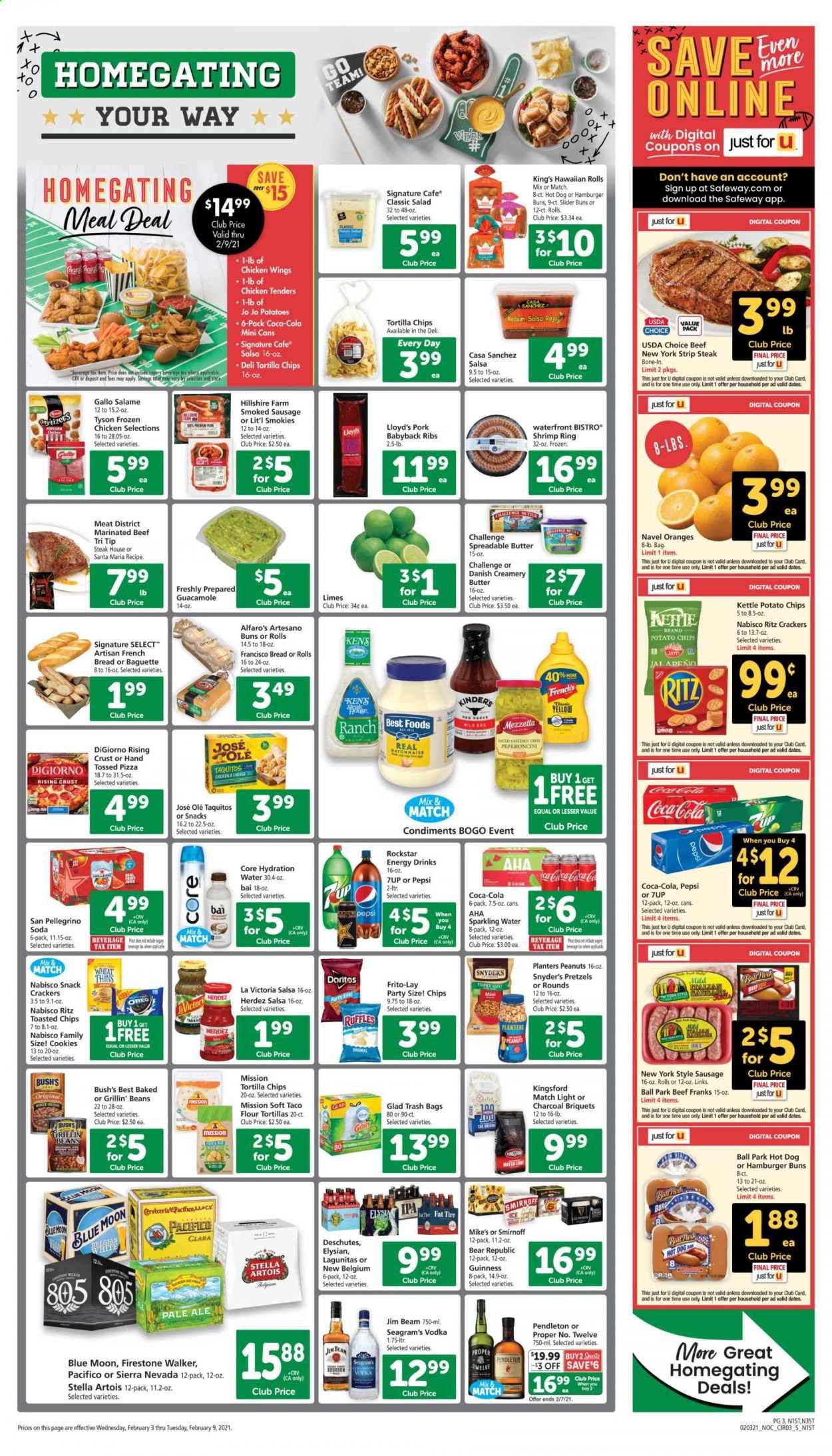 Safeway Weekly Ad Flyer February 3 to February 9