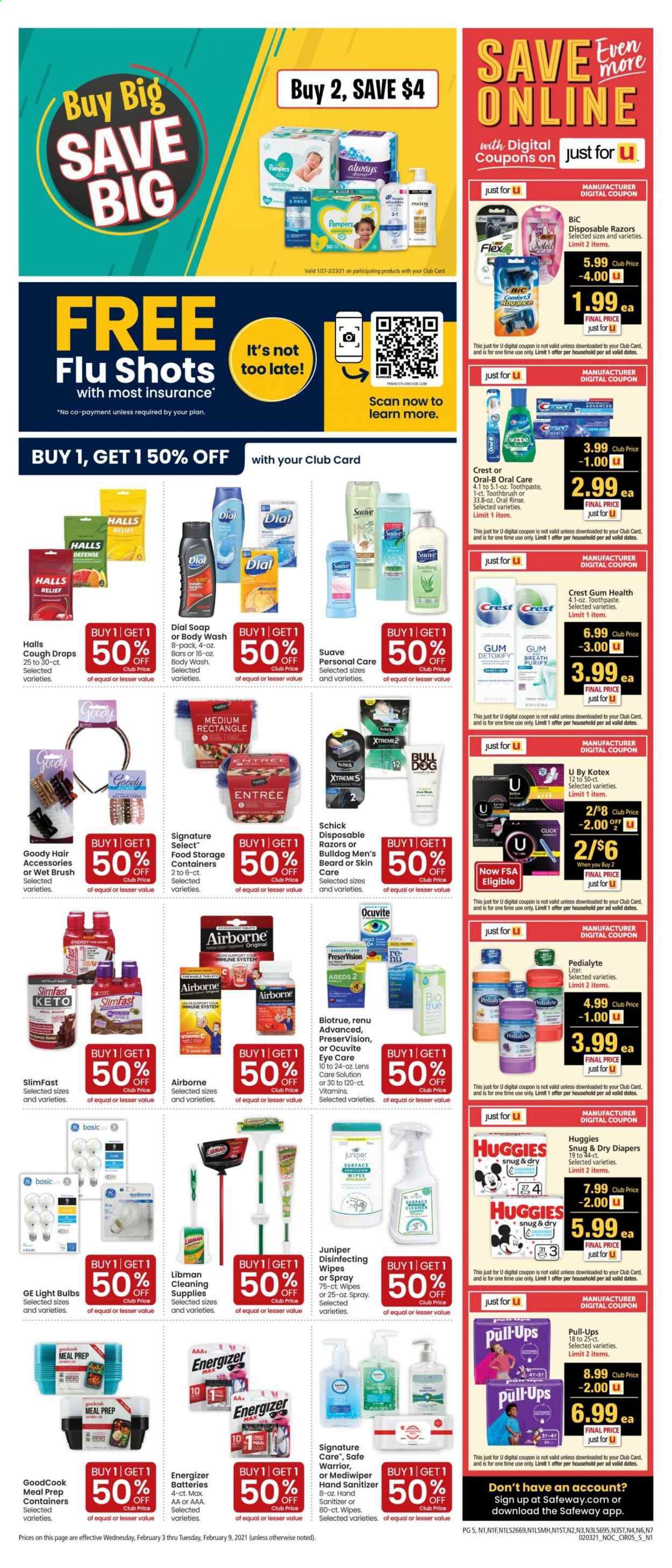 Safeway Weekly Ad Flyer February 3 to February 9