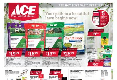 ACE Hardware Weekly Ad Flyer February 1 to February 28