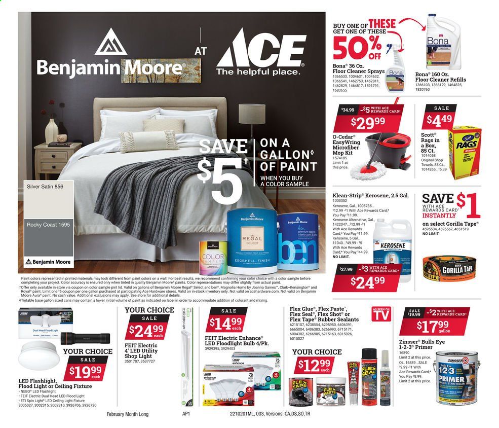 ACE Hardware Weekly Ad Flyer February 1 to February 28