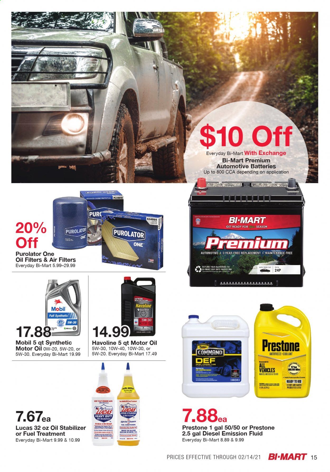 Bi-Mart Weekly Ad Flyer February 2 to February 14