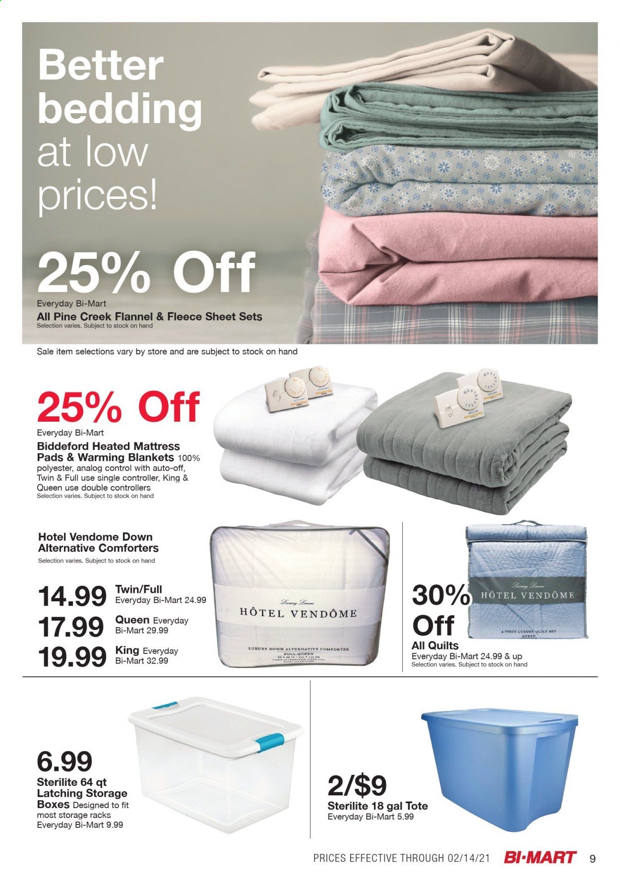 Bi-Mart Weekly Ad Flyer February 2 to February 14