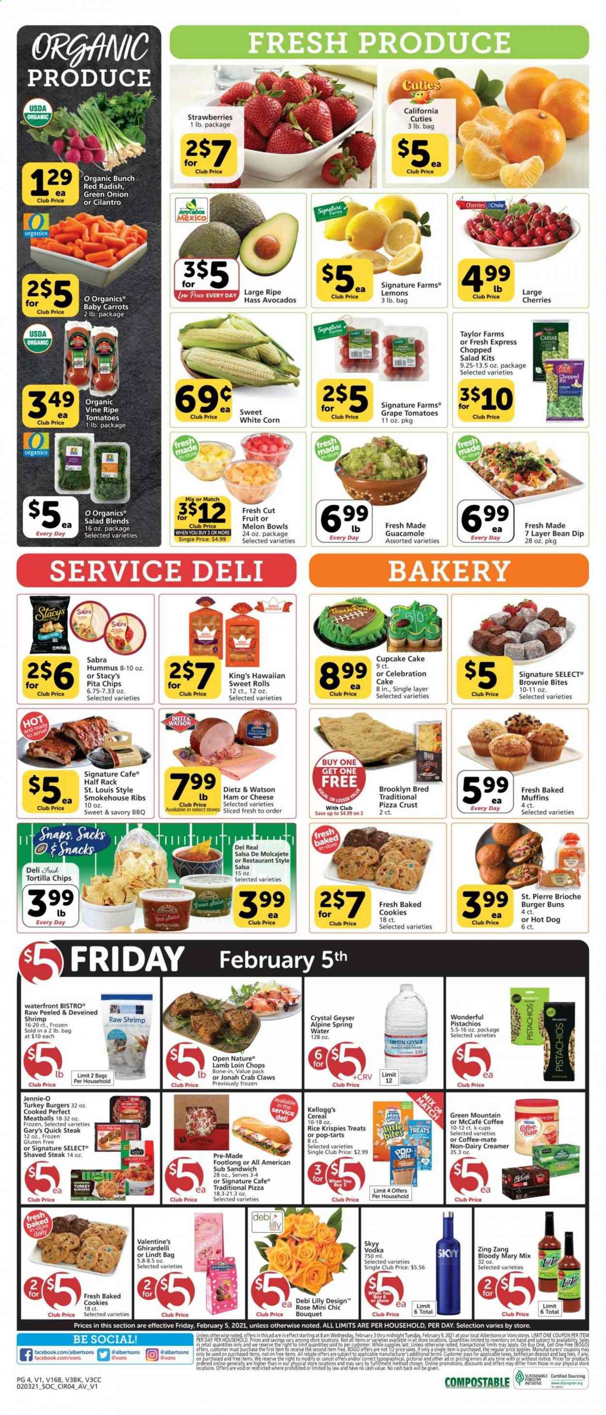 Vons (CA, NV) Weekly Ad Flyer February 3 to February 9