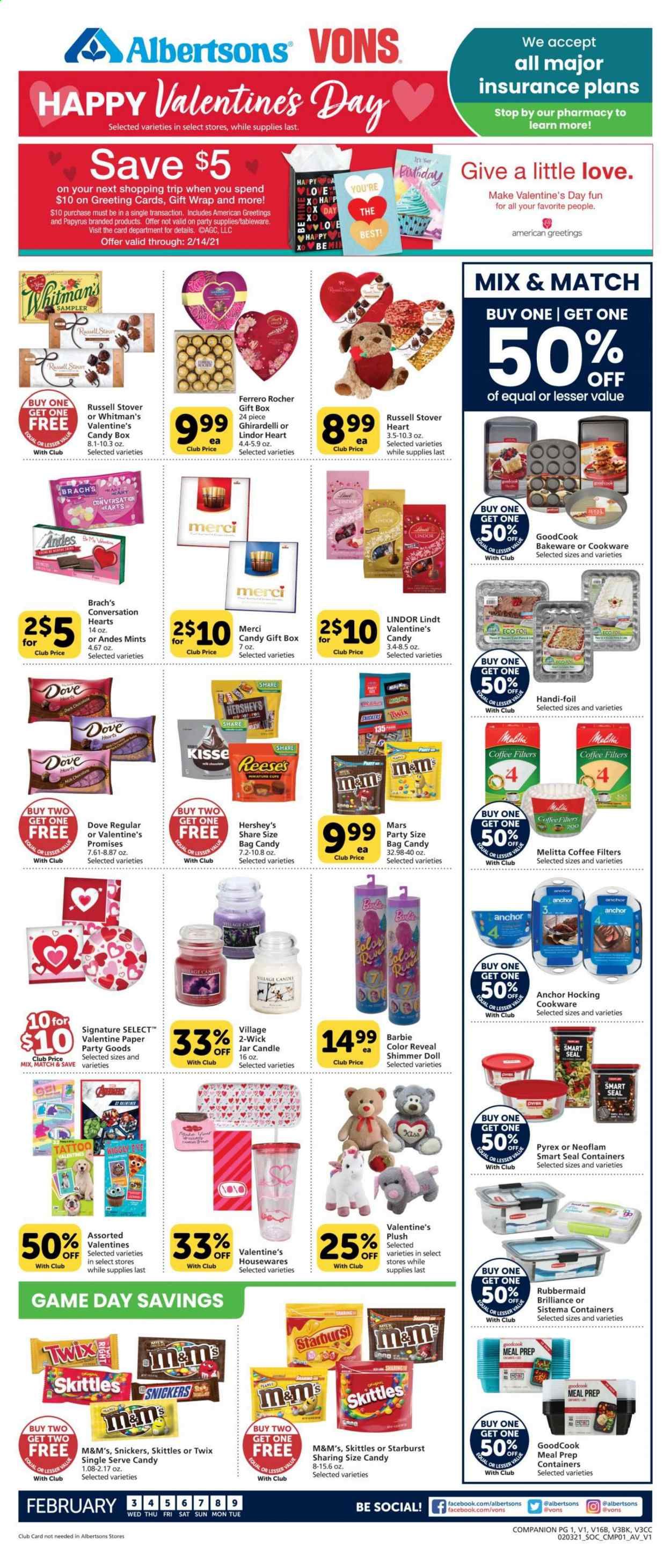 Vons (CA, NV) Weekly Ad Flyer February 3 to February 9