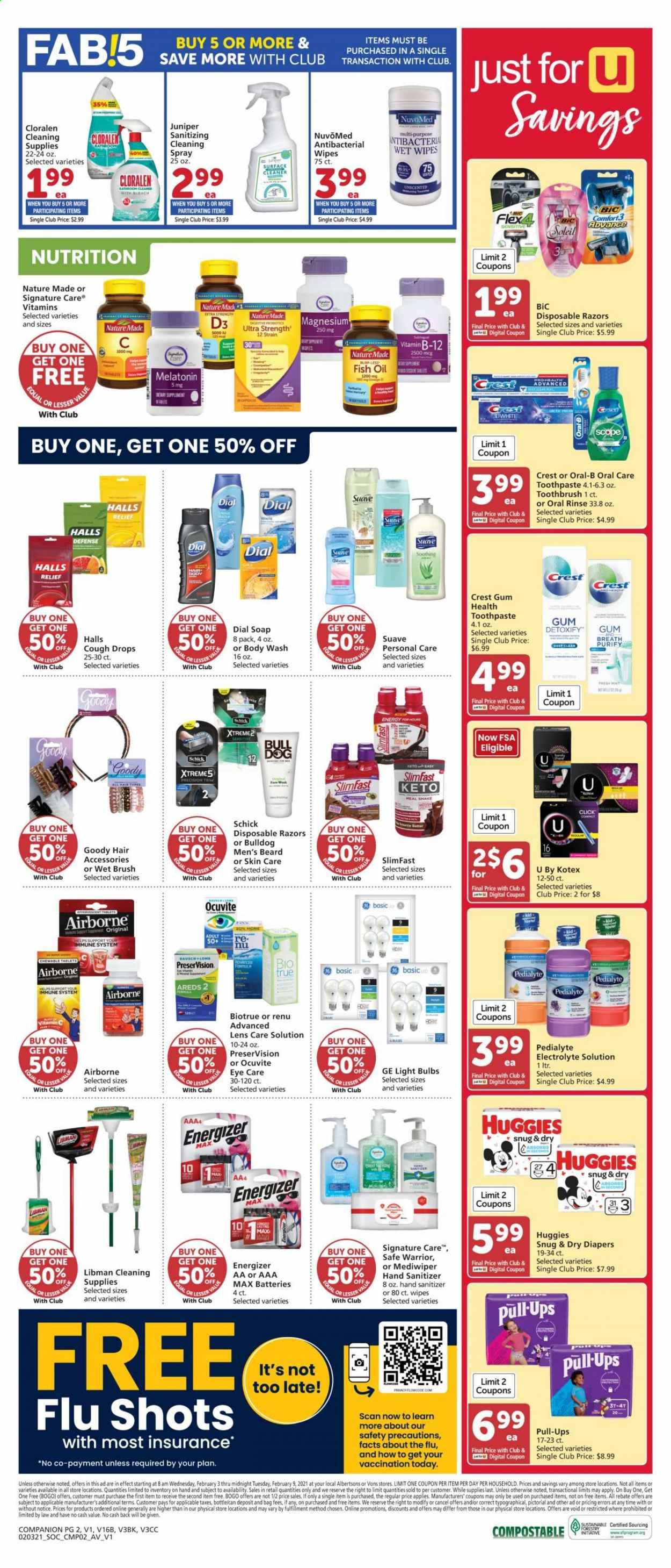 Vons (CA, NV) Weekly Ad Flyer February 3 to February 9