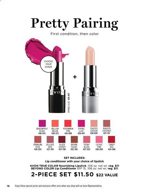 Avon Weekly Ad Flyer February 2 to February 15