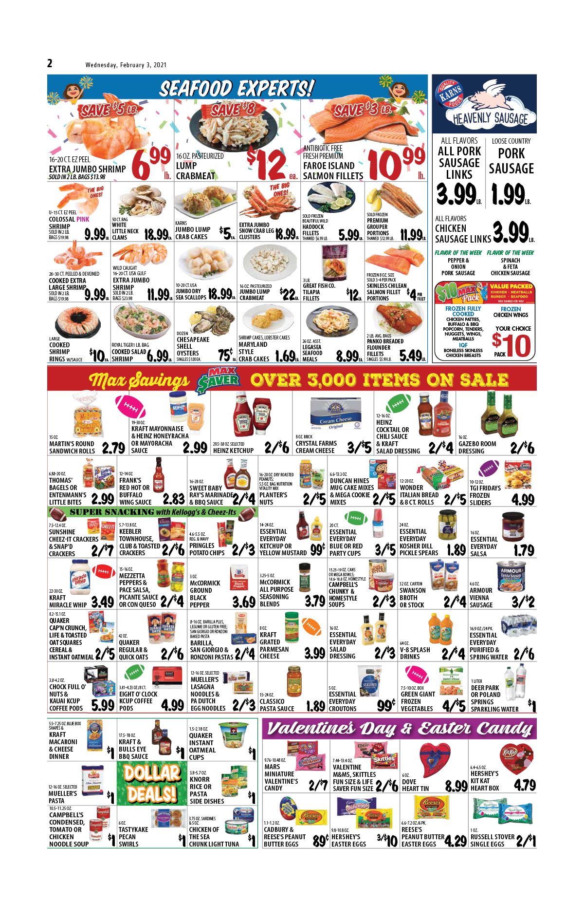 Karns Quality Foods Weekly Ad Flyer February 2 to February 8, 2021
