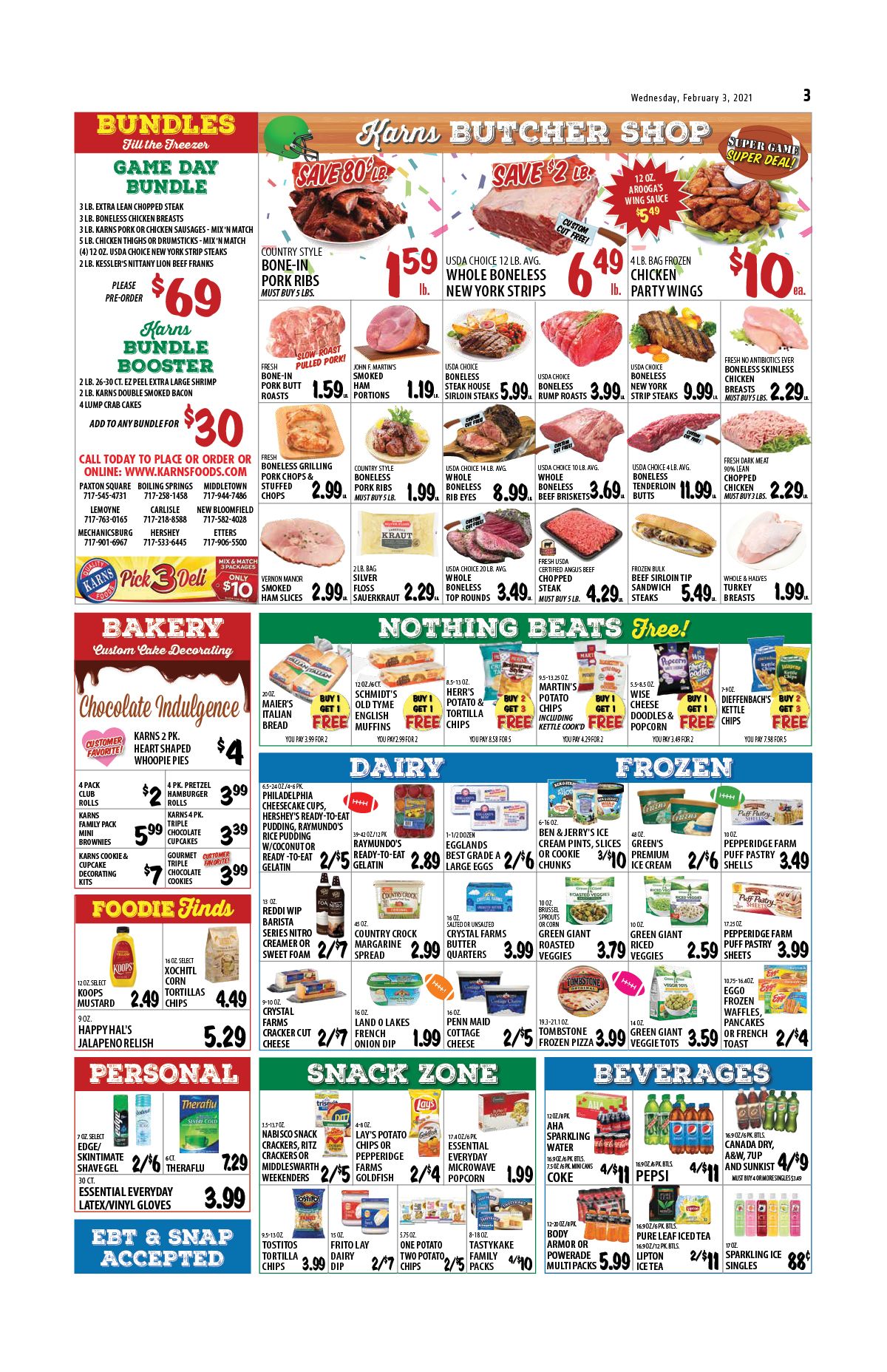 Karns Quality Foods Weekly Ad Flyer February 2 to February 8, 2021