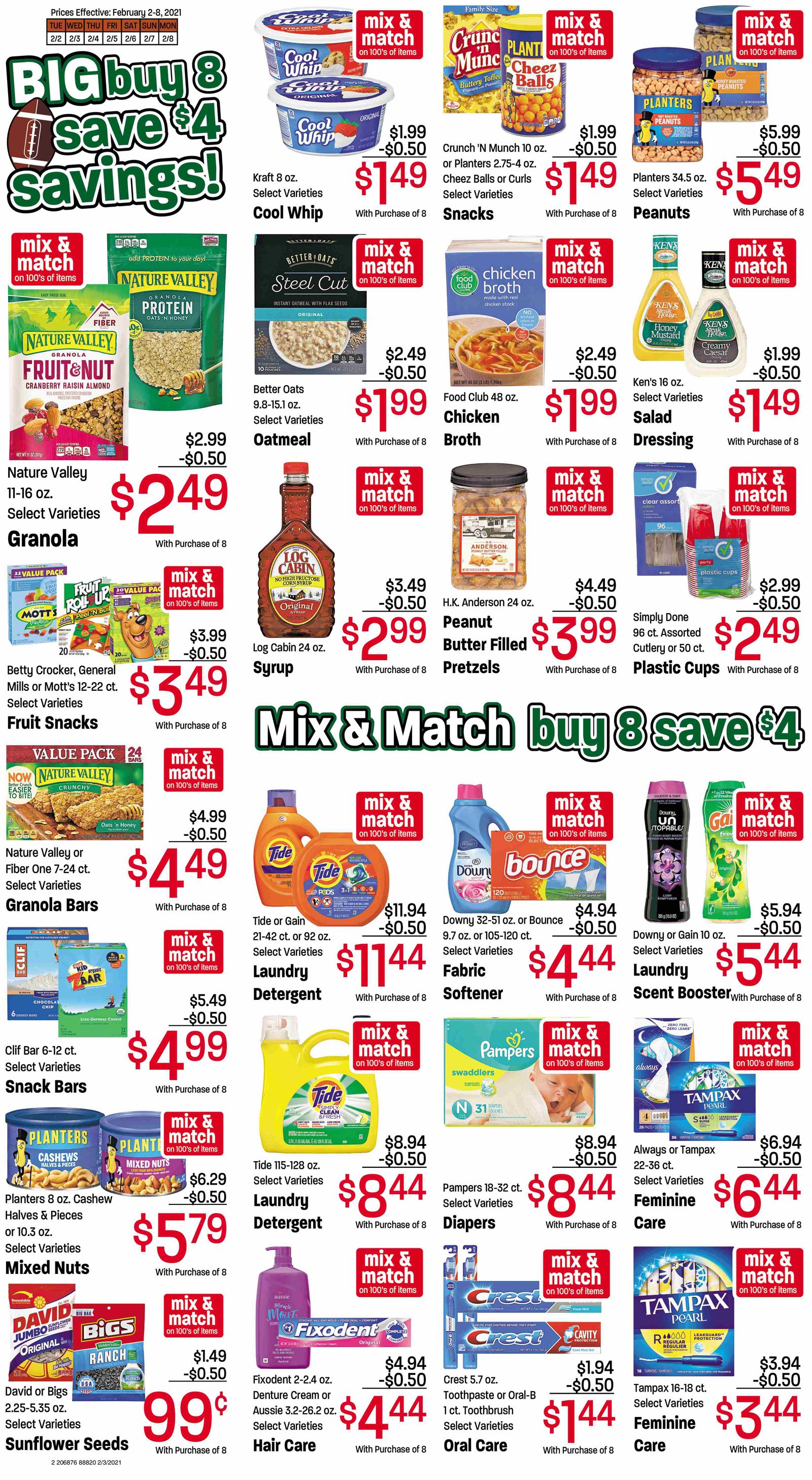Ridley's Family Market Weekly Ad Flyer February 2 to February 8, 2021