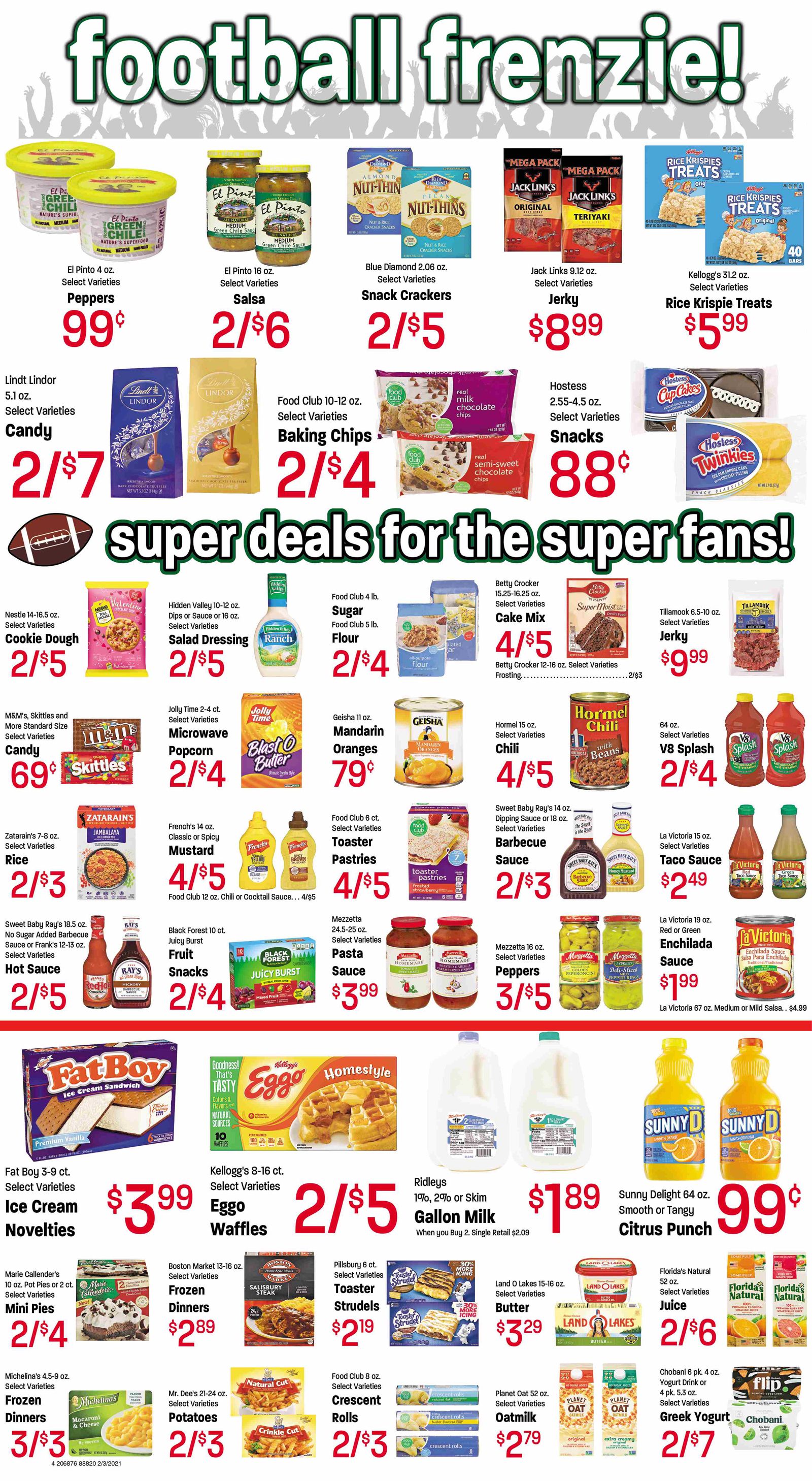 Ridley's Family Market Weekly Ad Flyer February 2 to February 8, 2021