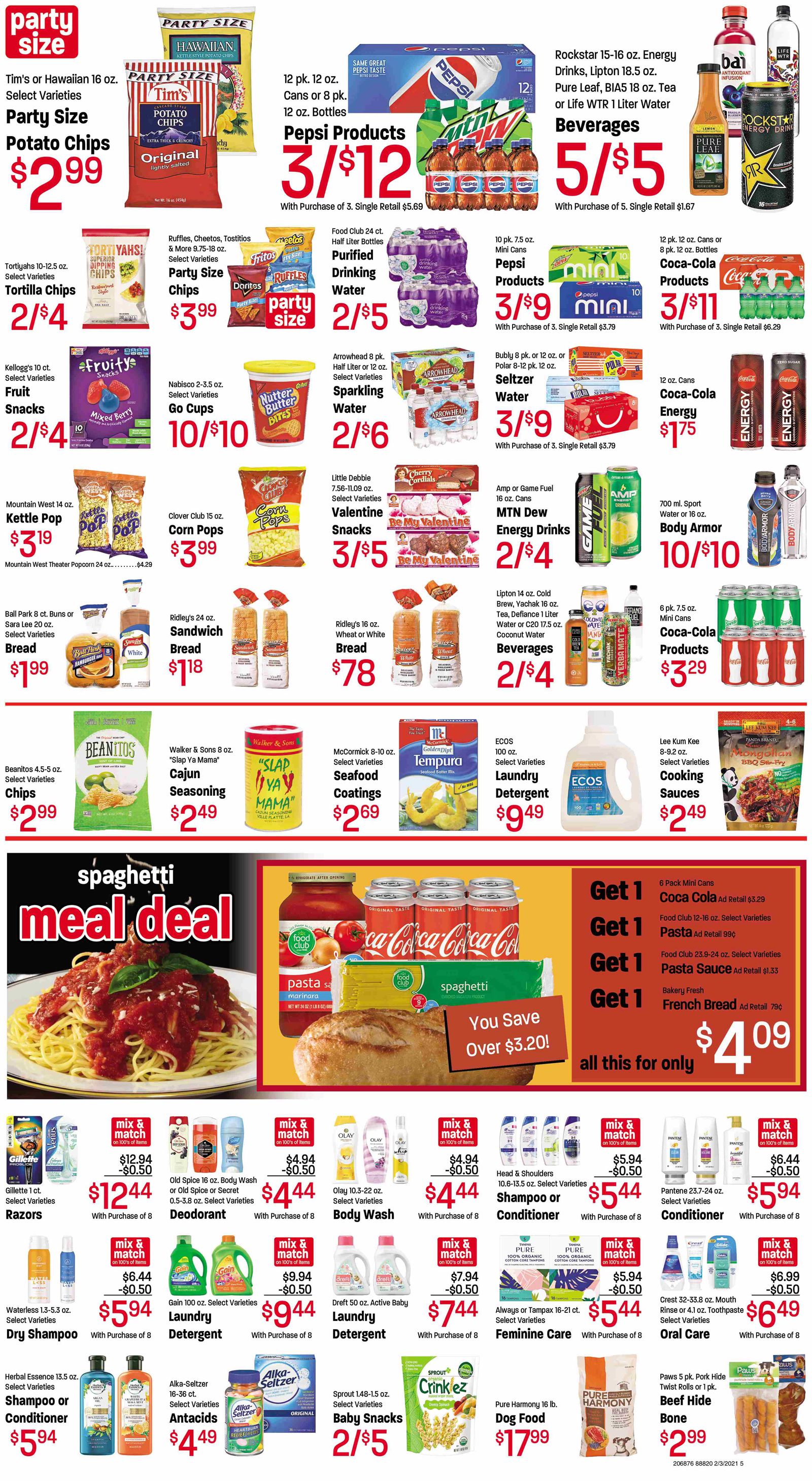 Ridley's Family Market Weekly Ad Flyer February 2 to February 8, 2021